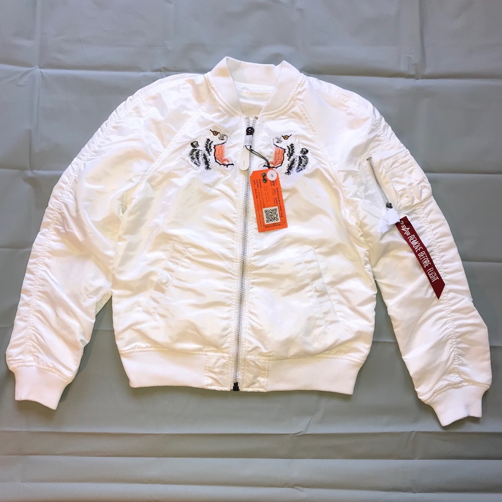 Alpha Industries Tiger Souvenir Bomber Jacket